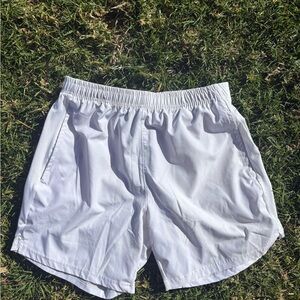 Amazon White Men's Athletic Shorts